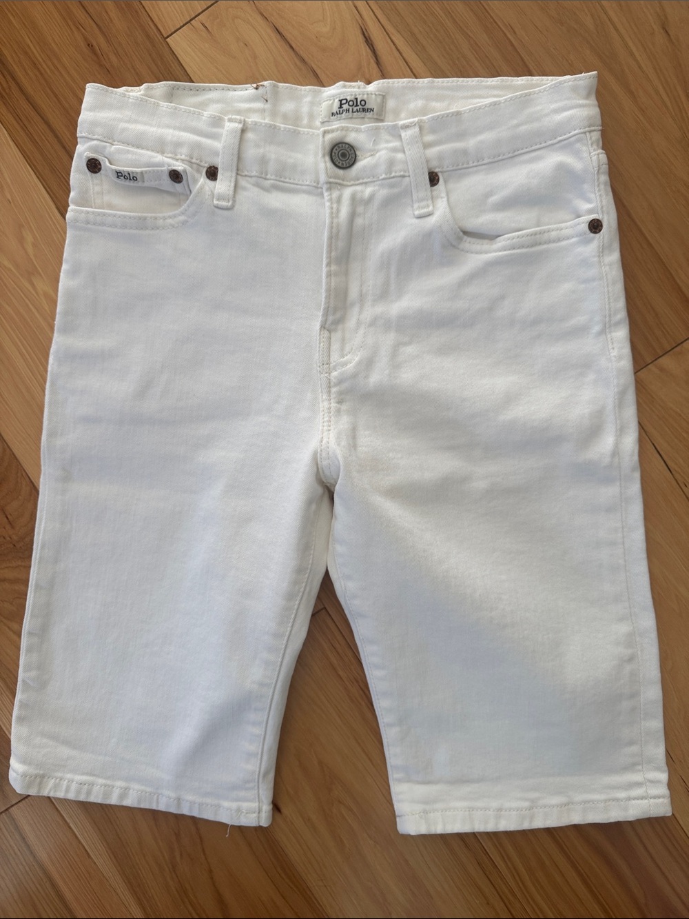 Polo by Ralph Lauren White Denim Jean Shorts